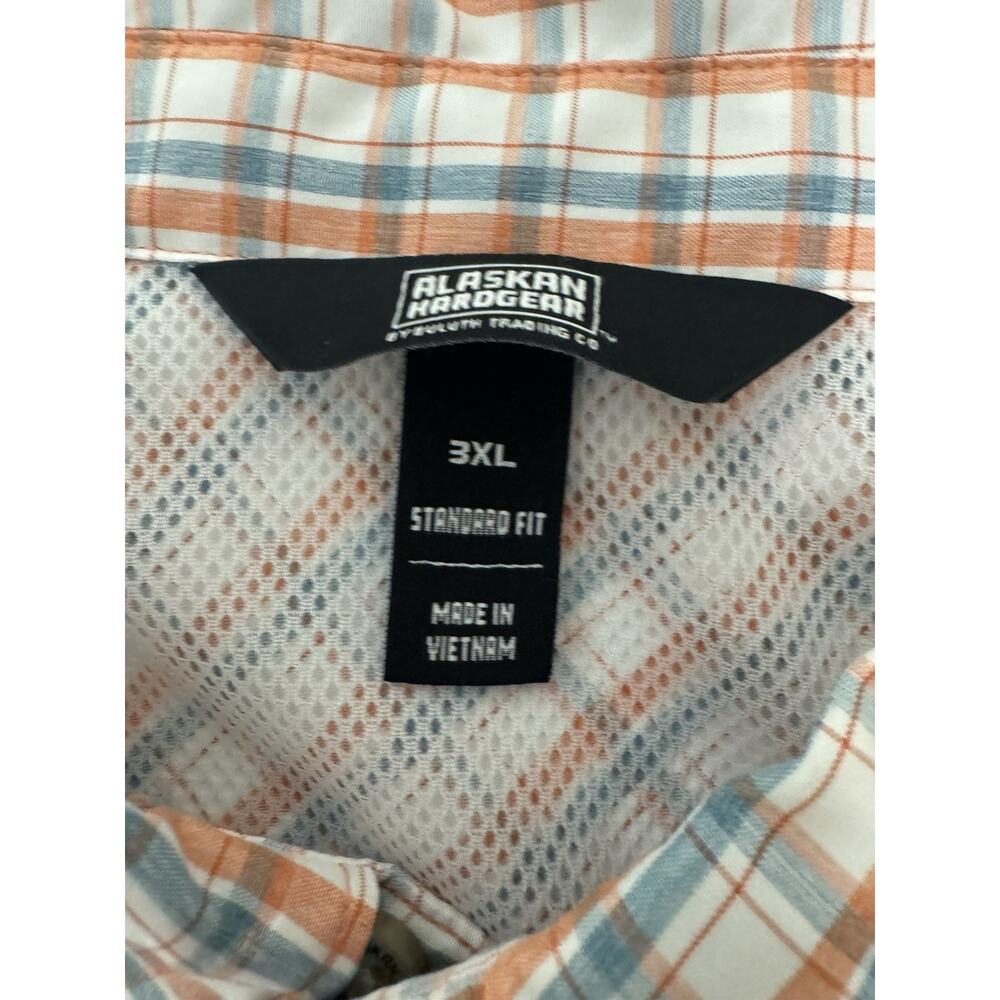 AKHG Alaskan Hardgear Duluth Trading Shirt Mens Size 3XL Vented Fishing Outdoor - Picture 6 of 13